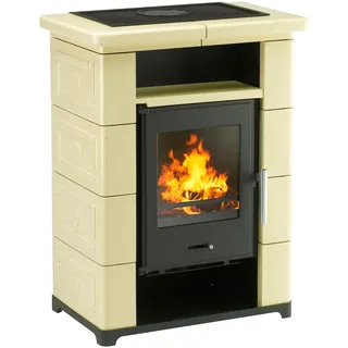 Wamsler KF 108 Montafon Keramik Beige/Abdeckplatte Keramik Creme