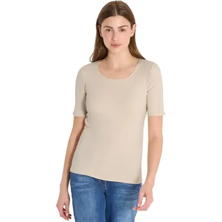 Cecil T-Shirt Blusenshirt beige S