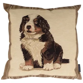 Mars & More Dekokissen Mars & More Gobelin Kissen Berner Sennenhund, ca. 45x45 cm beige|bunt