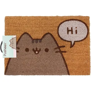 Pusheen Die Katze SAGT Hallo Fußmatte 40 x 60 x 1,3 cm Einheitsgröße