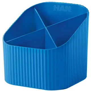 HAN Schreibtischköcher Re-X-LOOP Stiftehalter Blau 4 St.