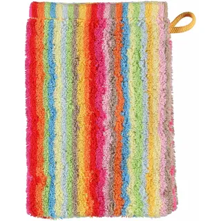 CAWÖ Life Style Streifen 7008 Waschhandschuh 16 x 22 cm multicolor
