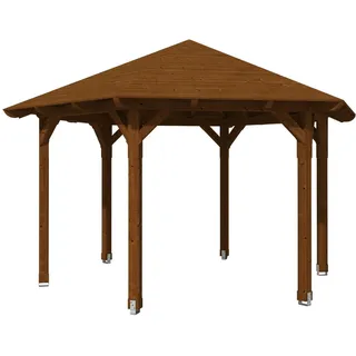 SKANHOLZ Colmar 3 4,8 x 3,16 m Nussbaum
