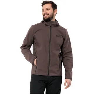 Jack Wolfskin Bornberg Hoody M Phantom/Chartreuse, S