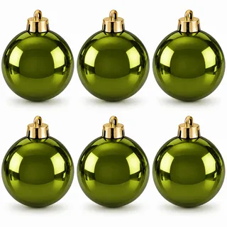 Weihnachtskugeln Kunststoff Weihnachtsbaumkugeln wetterfest Christbaumkugeln