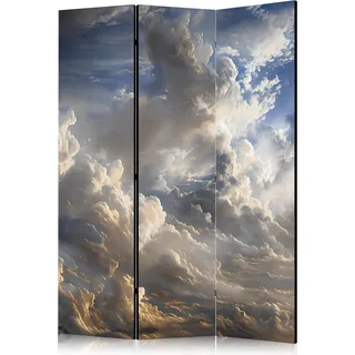 Paravent Artgeist Dekorativ Gold 135 X 172 Cm Stoff Holz