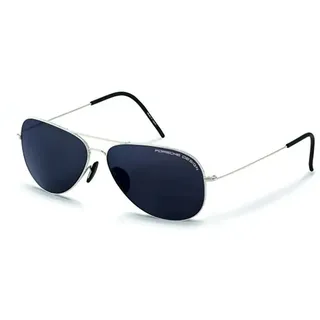 Porsche Design P8585 Sonnenbrille - White Gold - Smoke / CAT3