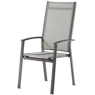 Sieger Lima Stapelsessel 60 x 132 x 108 cm eisengrau/hellgrau