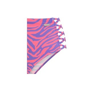VENICE BEACH Highwaist-Bikini-Hose Damen violett-koralle Gr.40