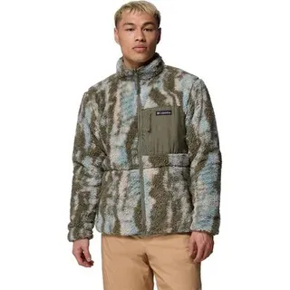 Columbia sherpa reversible fleece jacke grun - S