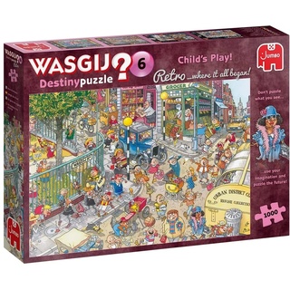 Wasgij Retro Destiny 6 - Kinderspiel! - 1000 Teile