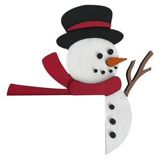 Weihnachtsdeko Türrahmen Deko | Türrahmen Deko Weihnachten | Lustige Weihnachtsmann Türecke Weihnachten | Weihnachts-Holzschild Tür Eckschild Dekoration Ornament Geschenke für Wände Türen
