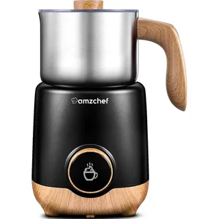 amzchef Induktions-Milchaufschäumer schwarz