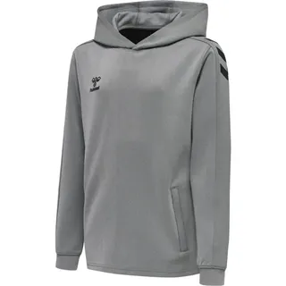 hummel Core XK Poly Hoodie Kinder grey melange 116