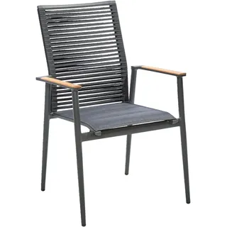 Musterring Stapelsessel Amsterdam 61 x 66 x 94 cm schwarz