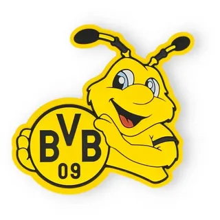 Borussia Dortmund BVB Magnet Emma – Offizieller BVB Fanartikel Kühlschrank Magnet – Fußball Fan Geschenk & Deko für BVB Fans