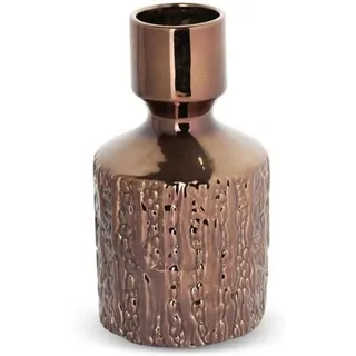 Famanu Dekorative Vase - Stilvolles Designobjekt - 12 x 24 cm - Kupfer