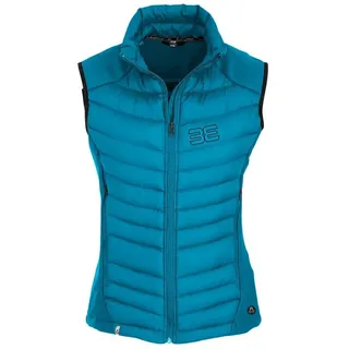 Maul Funktionsweste Sardona Rec II - Damen Hybrid-Steppweste - petrol blau blau 46