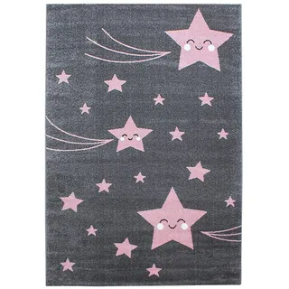 Ayyildiz Kinderteppich Kids 610 Pink 140 cm x 200 cm