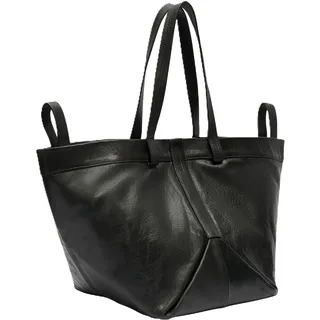 Liebeskind Berlin Elvira Lamb SF Verna Shopper Leather Black