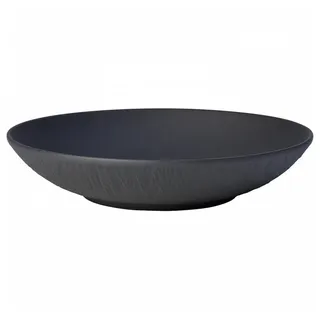 Villeroy & Boch Manufacture Rock Schale flach Schwarz 24 cm