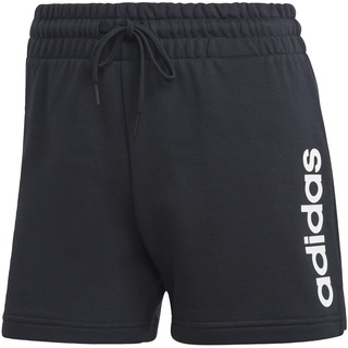 Adidas Damen Shorts (1/2) W Lin Ft SHO, Black/White, IC4442, M