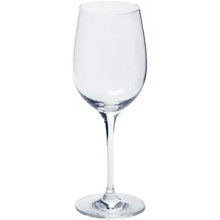 Leonardo Ciao+ Weißwein-Glas, 1 Stück, Weißwein-Kelch mit gezogenem Stiel, spülmaschinenfestes Wein-Glas, 370 ml, 061447