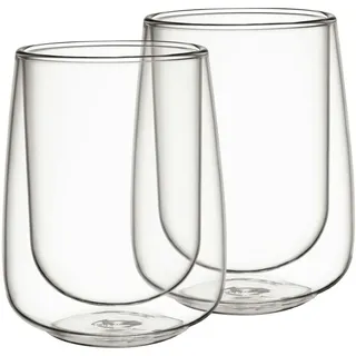 Villeroy & Boch Latte-Macchiato-Becher Set 2tlg. Artesano Hot&Cold Beverages Länge 9 x Breite Höhe 11,4 cm