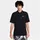 Nk Kurzarm-poloshirt Black White L