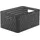 Aufbewahrungskorb Country 11 l 32,8 x 23,8 x 16 cm anthrazit