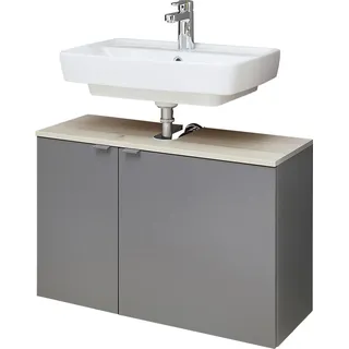 Pelipal Waschbeckenunterschrank Quickset 394 60 x 0 x 0 cm Quarzgrau/Polar Pinie