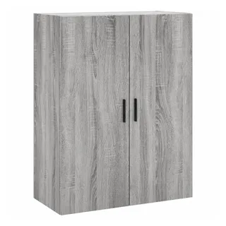 vidaXL Wandschrank Grau Sonoma 69,5x34x90 cm Holz