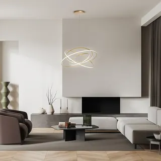 Paul Neuhaus Tessara 1-flg. LED 60 cm gold