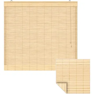 Rollo Bambus Raffrollo 130x220cm natur VICTORIA M - Beige