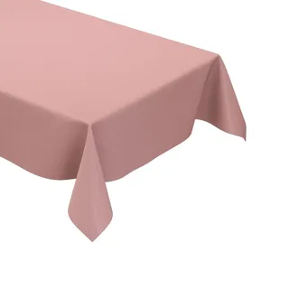 KEVKUS Wachstuch Tischdecke unifarben 210 rosa einfarbig wählbar in eckig, rund und oval - Größe eckig 100x140cm Schnittkante