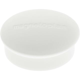 Magnet Discofix Mini, 10 Stück einfarbig grau