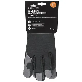 Dehner Premium Gartenhandschuh Touch Grau XL