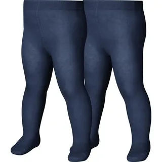 Playshoes Strumpfhose 2 Paare Blau 122/128