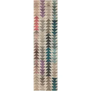 Flair Rugs Archer 3D Effekt Teppichläufer 60 x 230 cm Mehrfarbig
