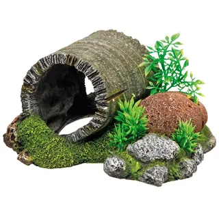 Nobby Aquariendeko Holztunnel mit Pflanzen 1 Stück
