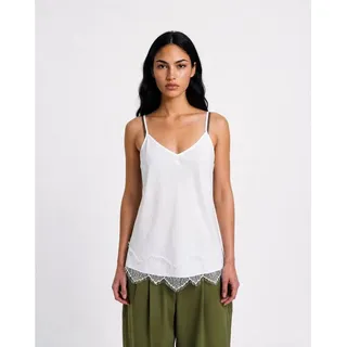 Smith & Soul Spitzentop weiß XL (42)