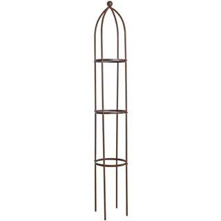 Estexo Rankhilfe Ranksäule 200 x 0 cm Rot