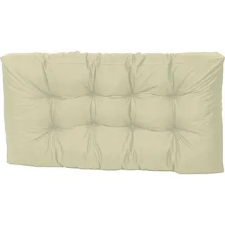 TexDeko Palettenkissen 120 x 60 x 18 cm beige 1 St.