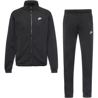 Nike NSW Club Trainingsanzug Herren in black-white, Größe S - schwarz