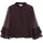Langarmbluse lila 36