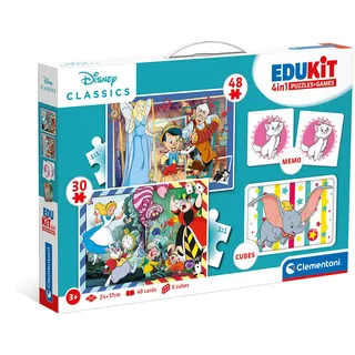 CLEMENTONI Edukit 4-in-1 - Disney Figuren