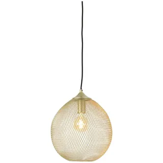 Light & Living Hängeleuchte, Gold, Metall, Kugel,Kugel, 35 cm, Lampen & Leuchten, Innenbeleuchtung, Leuchten nach Räumen, Esstischlampen