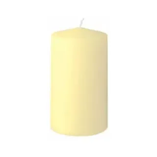 DUNI Stumpenkerzen 125359 , 1 Karton = 6 x 10 Stück, Farbe: champagne
