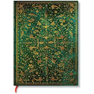 Paperblanks Notizbuch Smaragdblume A5 liniert Grün