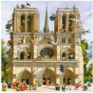Heye Vive Notre Dame! Puzzle